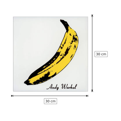 Banana - WARHOL - cm 30x30 - Pannello in MDF