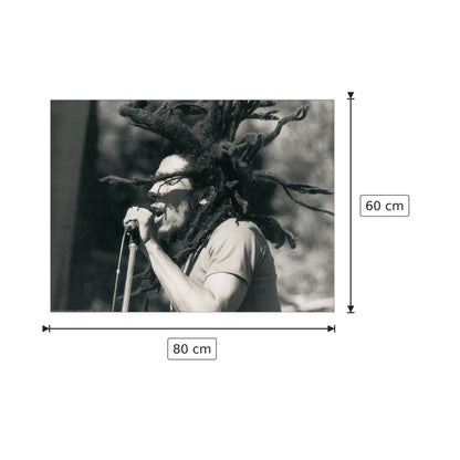 Bob Marley - ANONYMOUS - cm 80x60 - Pannello in MDF