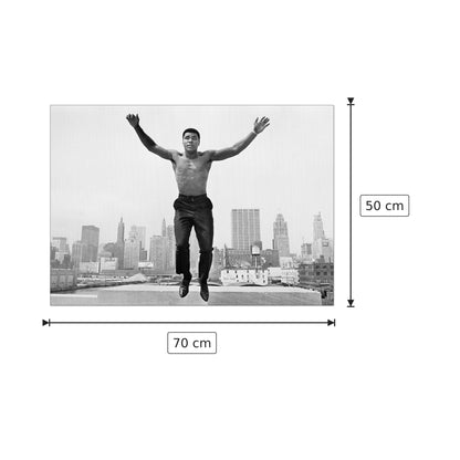 Muhammad Ali - ANONYMOUS - cm 70x50 - Pannello in MDF