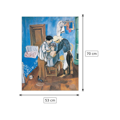The Baby S Bath - CHAGALL - cm 53x70 - Pannello in MDF