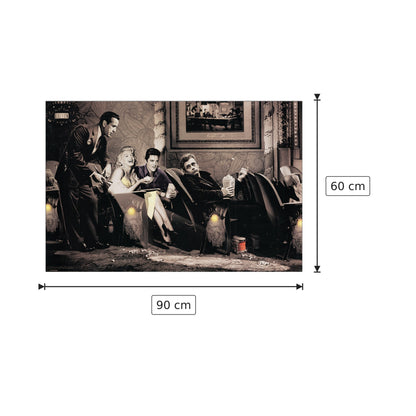 Classic Interlude - CONSANI - cm 90x60 - Pannello in MDF