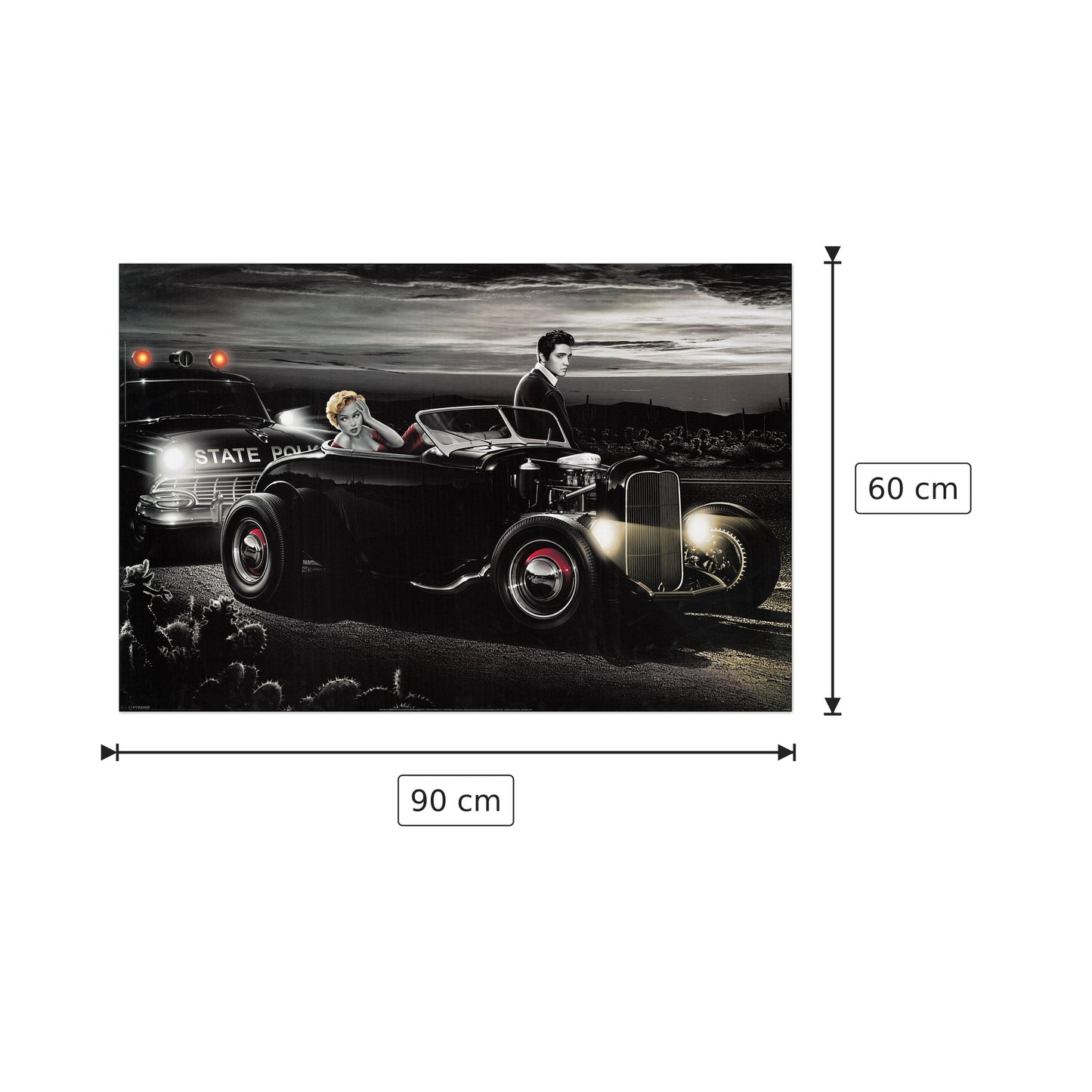 Joyride - CONSANI - cm 90x60 - Pannello in MDF