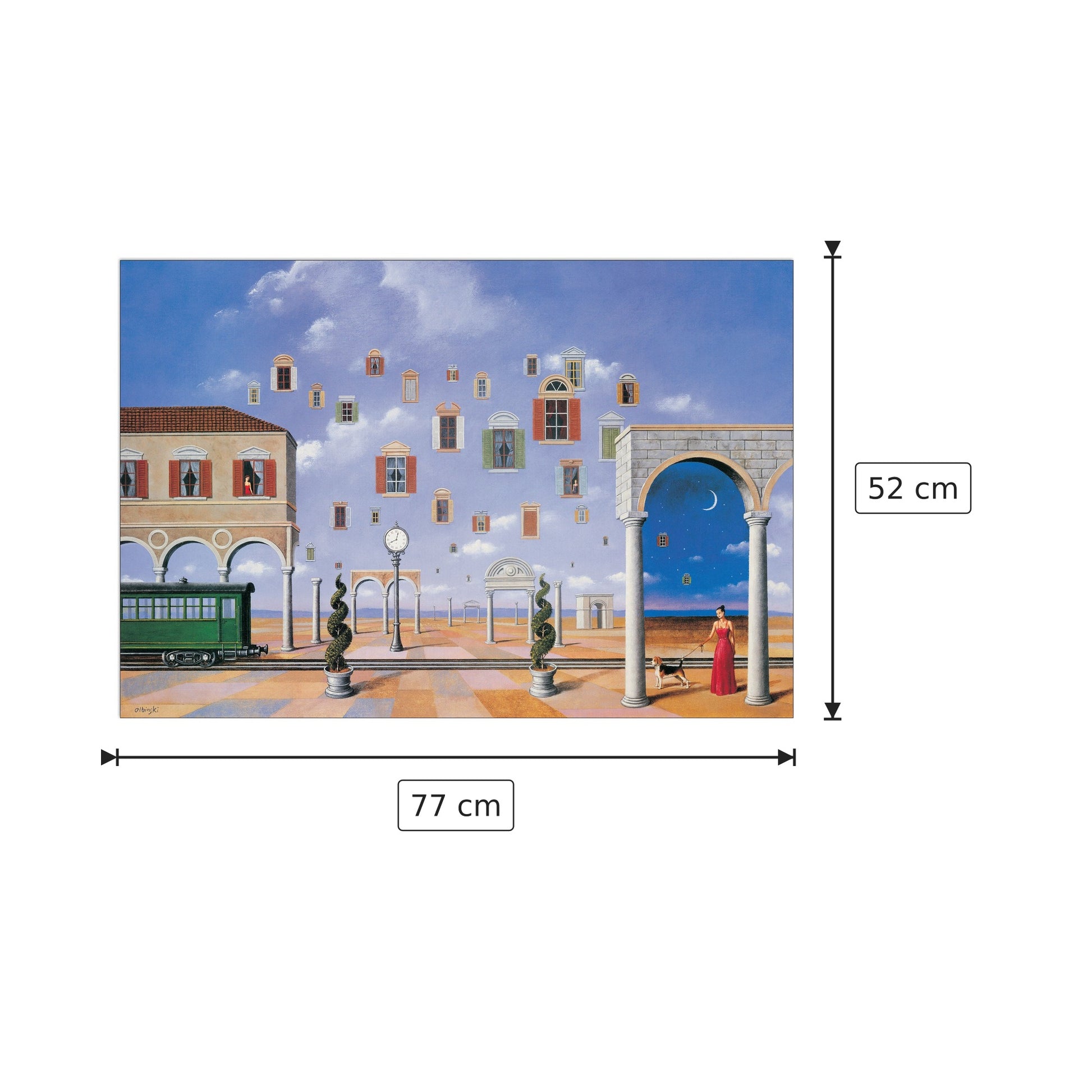 Radical Transformation Of Symbols, 2002 - OLBINSKI - cm 77x52 - Pannello in MDF