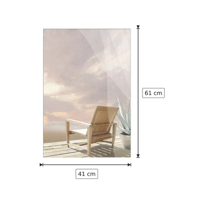 Sun Deck I - SANDERS - cm 41x61 - Pannello in MDF