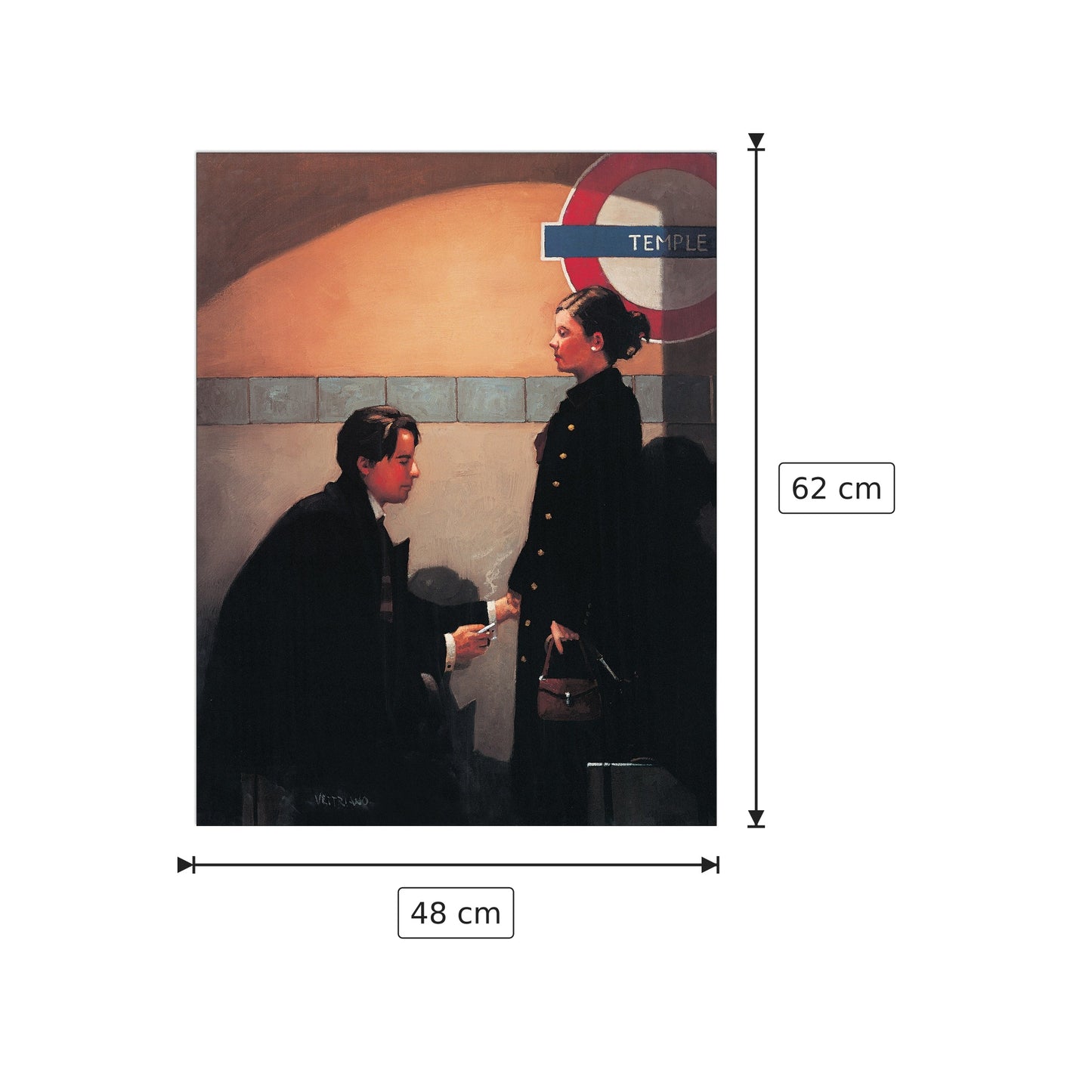 The Runaways - VETTRIANO - cm 48x62 - Pannello in MDF