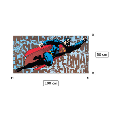Saving The World - DC COMICS - cm 100x50 - Pannello in MDF