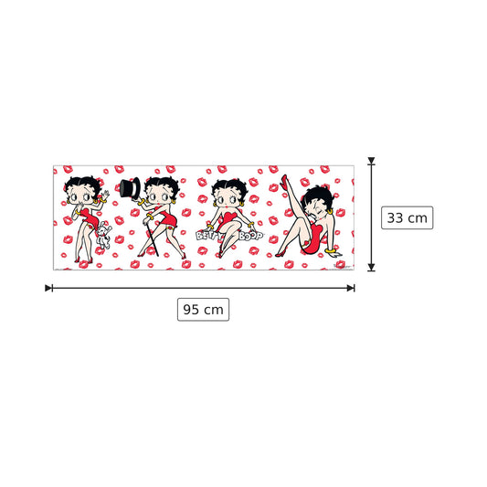 Betty Boop - FLEISCHER - cm 95x33 - Pannello in MDF
