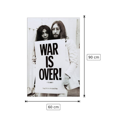 John Lennon ( War Is Over ) - NULL - cm 60x90 - Pannello in MDF