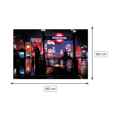 London 1967 - NULL - cm 90x60 - Pannello in MDF