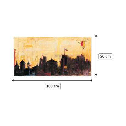 Città Antica - BERLENDIS - cm 100x50 - Pannello in MDF