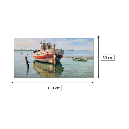 Trabaccolo - GALASSO - cm 100x50 - Pannello in MDF