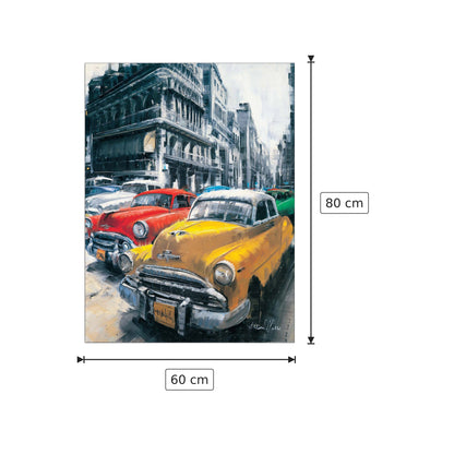 Havana Vintage Classic Cars I - MASSA - cm 60x80 - Pannello in MDF