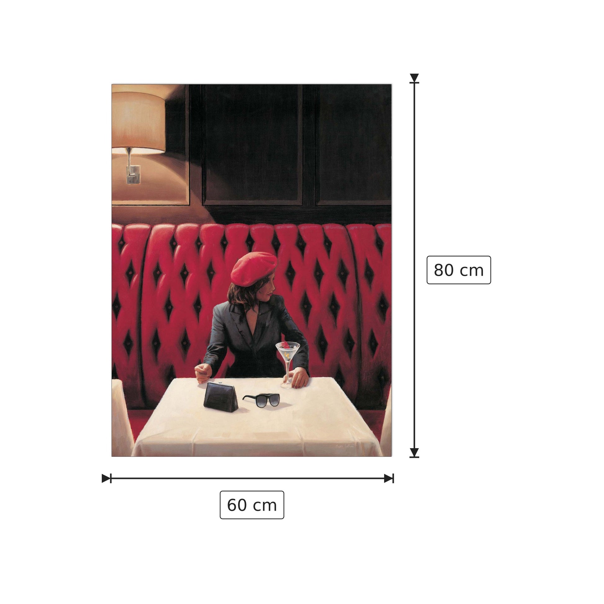 A Change Encounter 1 - SULLIVAN - cm 60x80 - Pannello in MDF