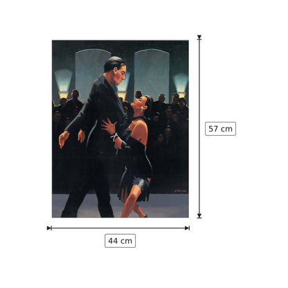 Rumba In Black - VETTRIANO - cm 44x57 - Pannello in MDF