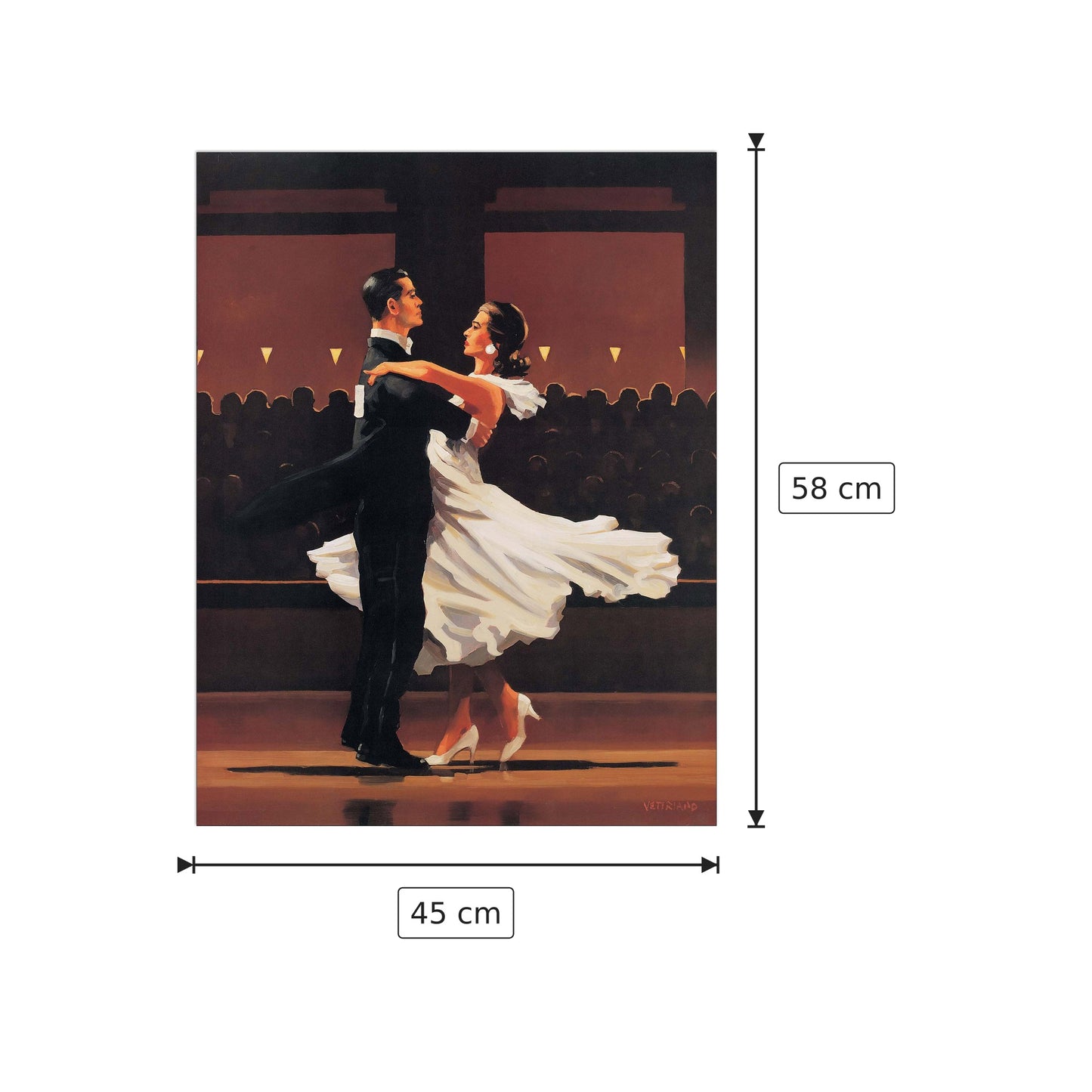 Take This Walz - VETTRIANO - cm 45x58 - Pannello in MDF