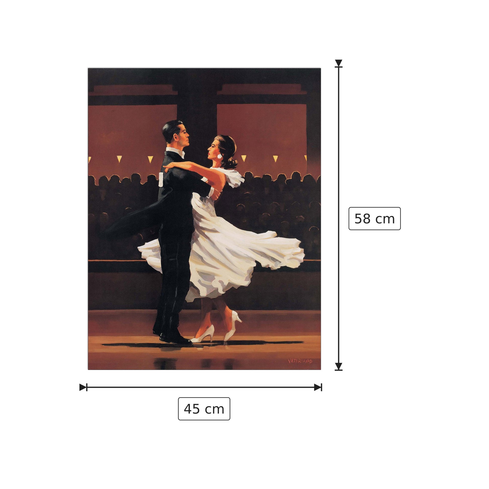 Take This Walz - VETTRIANO - cm 45x58 - Pannello in MDF