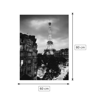 Eiffel Tour Evening - SILBERMAN - cm 60x80 - Pannello in MDF