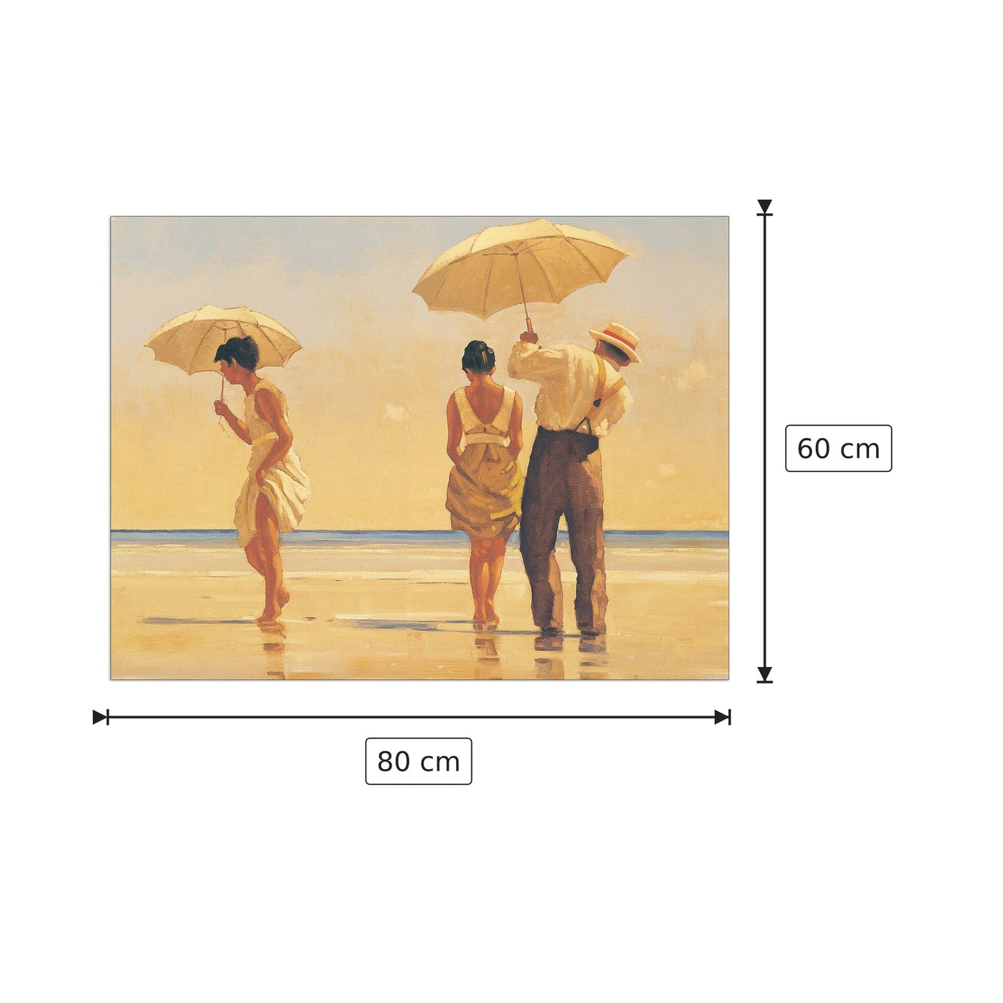 Mad Dogs - VETTRIANO - cm 80x60 - Pannello in MDF