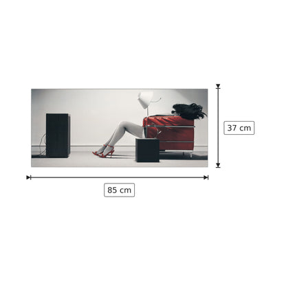 Away Girl - BLOWN - cm 85x37 - Pannello in MDF