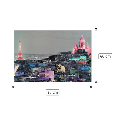 Paris, Colour Splash - NULL - cm 90x60 - Pannello in MDF