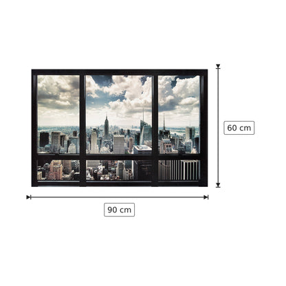 New York Window - NULL - cm 90x60 - Pannello in MDF