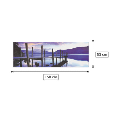 Water - DERWENT - cm 158x53 - Pannello in MDF