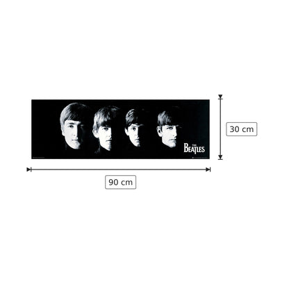 With the Beatles - NULL - cm 90x30 - Pannello in MDF