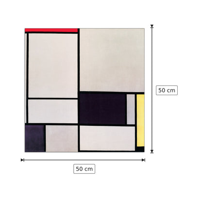 Composizione Nr 2 - MONDRIAN - cm 50x50 - Pannello in MDF
