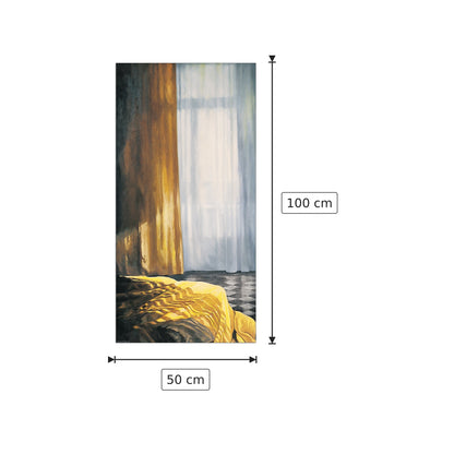 Interior mit Sonne und Meer I - Henning Von Gierke - cm 50x100 - Pannello in MDF