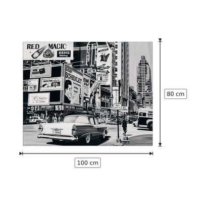 Advertising in the City - Bertrand - cm 100x80 - Pannello in MDF