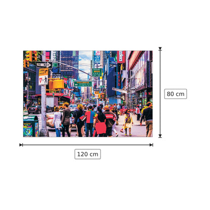 New York in colours 3 - Seifinger - cm 120x80 - Pannello in MDF