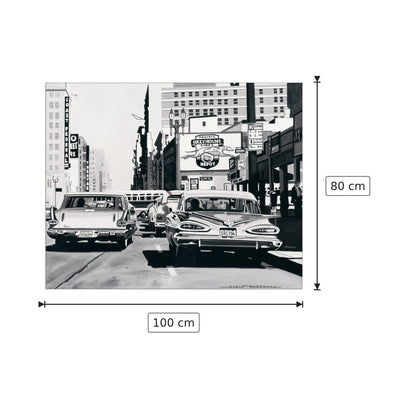 Greyhound Depot - Bertrand - cm 100x80 - Pannello in MDF
