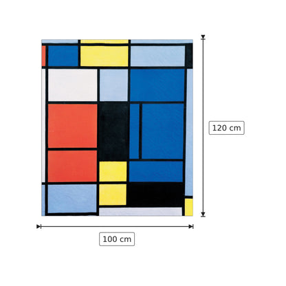 Tableau n 1 - Mondrian - cm 100x120 - Pannello in MDF