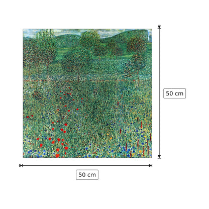Garden landscape - Klimt Gustav - cm 50x50 - Pannello in MDF