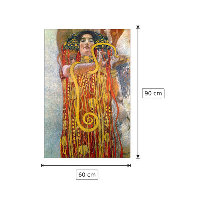 Hygeia - Klimt Gustav - cm 60x90 - Pannello in MDF