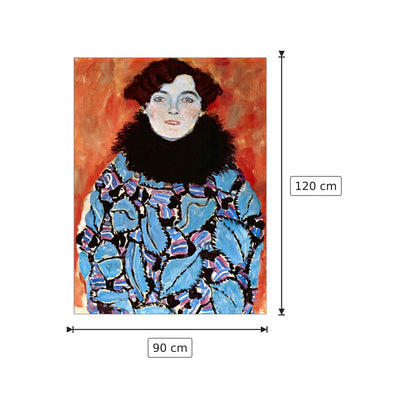Johanna Staude - Klimt Gustav - cm 90x120 - Pannello in MDF