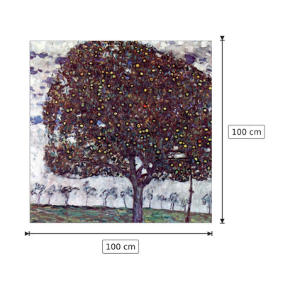 The Apple Tree - Klimt Gustav - cm 100x100 - Pannello in MDF