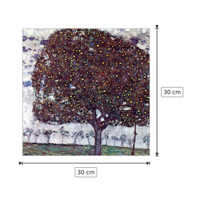 The Apple Tree - Klimt Gustav - cm 30x30 - Pannello in MDF