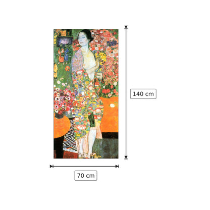 The dancer - Klimt Gustav - cm 70x140 - Pannello in MDF