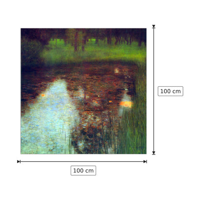 The Marsh - Klimt Gustav - cm 100x100 - Pannello in MDF