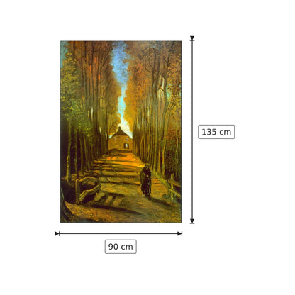 Autumn - Van Gogh Vincent - cm 90x135 - Pannello in MDF
