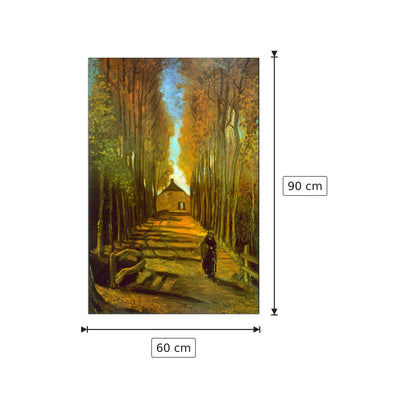 Autumn - Van Gogh Vincent - cm 60x90 - Pannello in MDF