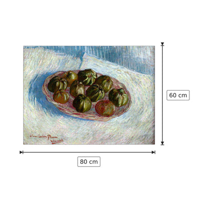Basket of apples by Van gogh - Van Gogh Vincent - cm 80x60 - Pannello in MDF