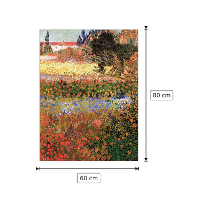 Flowering Garden - Van Gogh Vincent - cm 60x80 - Pannello in MDF