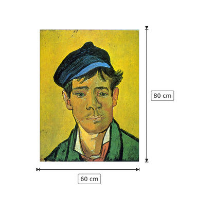 Man with Cap - Van Gogh Vincent - cm 60x80 - Pannello in MDF