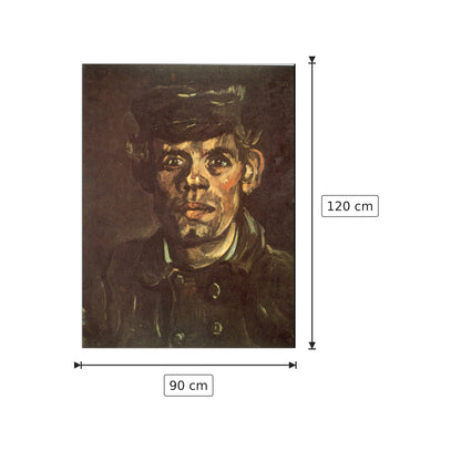 Peaked Cap - Van Gogh Vincent - cm 90x120 - Pannello in MDF
