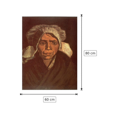 Peasant Woman - Van Gogh Vincent - cm 60x80 - Pannello in MDF