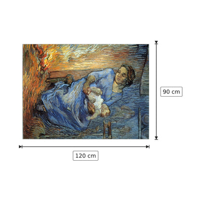 Rake - Van Gogh Vincent - cm 120x90 - Pannello in MDF