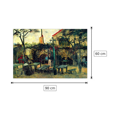Terrace of a Cafe - Van Gogh Vincent - cm 90x60 - Pannello in MDF