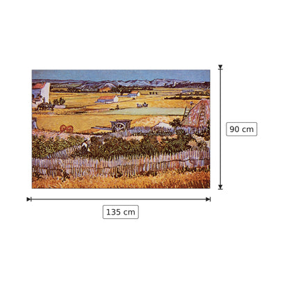 The Harvest - Van Gogh Vincent - cm 135x90 - Pannello in MDF